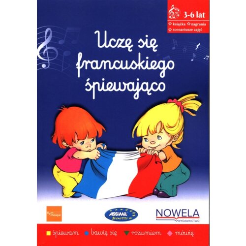 Uczę się francuskiego śpiewająco 3-6 lat + audio online