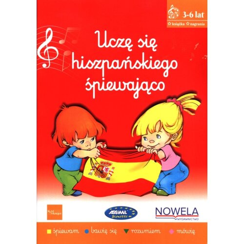 Uczę się hiszpańskiego śpiewająco 3-6 lat