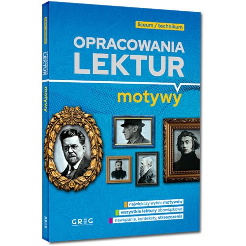 Opracowania lektur. Motywy. Liceum i technikum