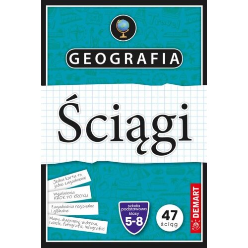 Geografia. Ściągi. Szkoła podstawowa. Klasy 5-8