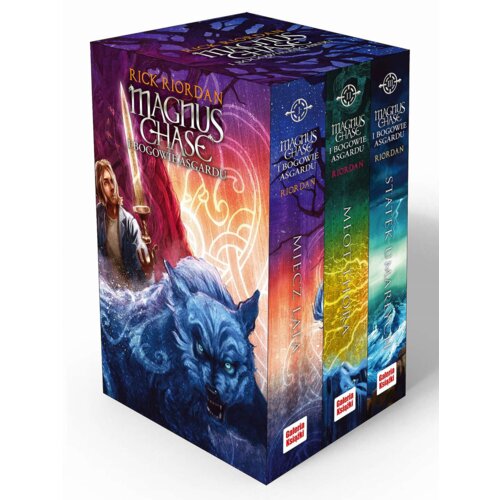 Pakiet Magnus Chase i bogowie Asgardu. Tomy 1-3: Miecz lata, Młot Thora, Statek umarłych