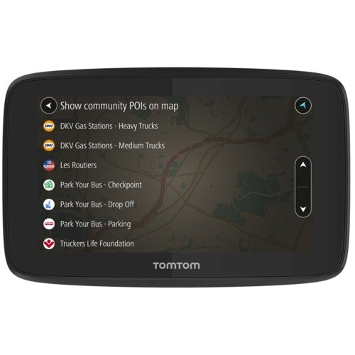 Nawigacja do samochodów i ciężarówek TOMTOM GO Professional 520 WiFi EU 5" Europa, satelitarna, sterowanie głosem