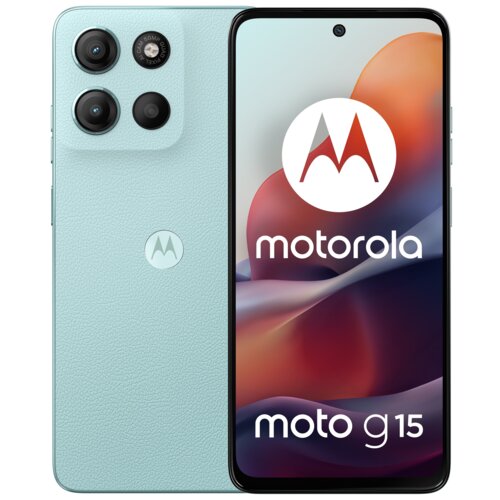 Smartfon MOTOROLA Moto G15 8/128GB 6.72" 60Hz Jasnoniebieski