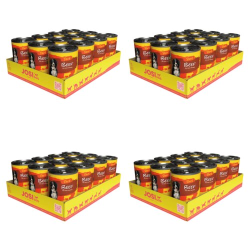 Karma dla psa JOSIDOG Wolowina 48 x 400 g