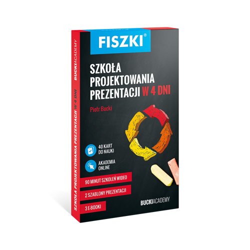 Fiszki. Szkoła projektowania prezentacji w 4 dni