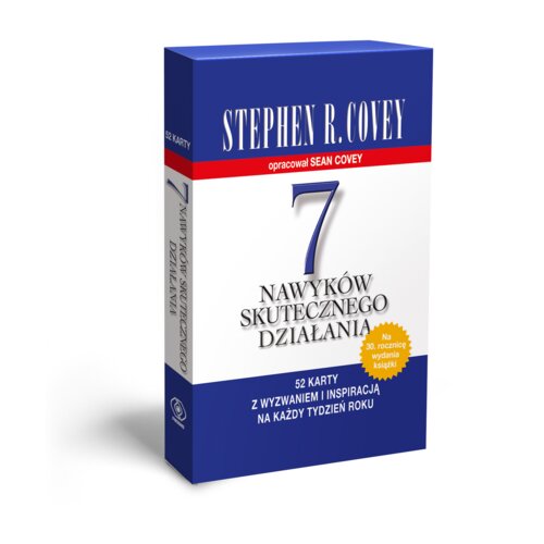 7 nawyków skutecznego działania. 52 karty z wyzwaniem i inspiracją na każdy tydzień roku