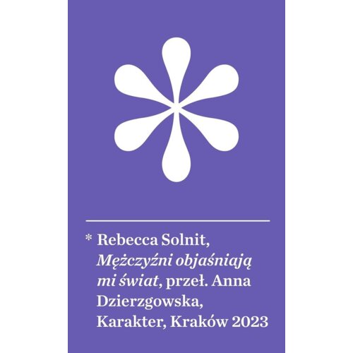 Mężczyźni objaśniają mi świat w.3