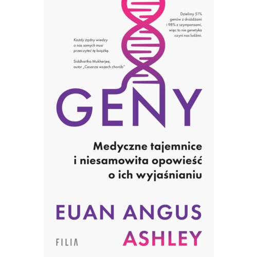 Geny. Medyczne tajemnice i niesamowita opowieść o ich wyjaśnianiu