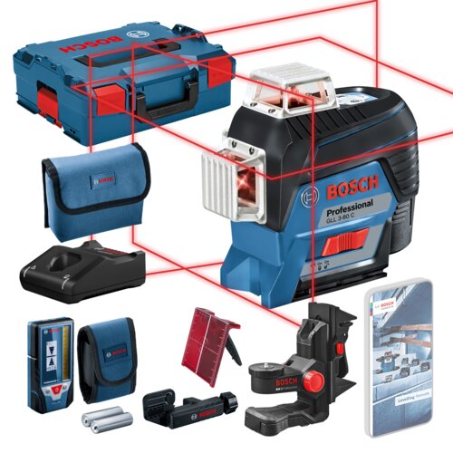 Laser liniowy BOSCH Professional GLL 3-80 C 0601063R05