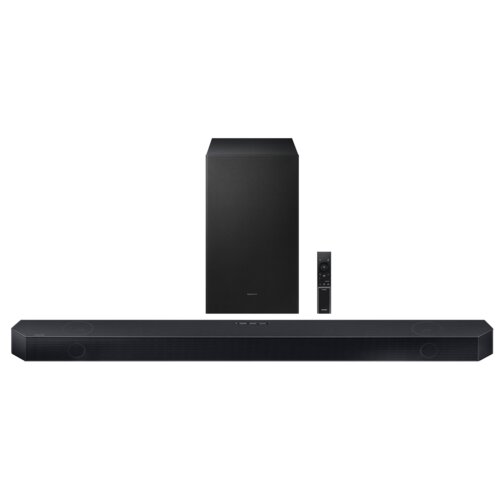 Soundbar SAMSUNG HW-Q700D EN Czarny 3.1.2-kanałowy, Bezprzewodowy Subwoofer,  Wi-Fi, BT,  AirPlay2,  HDR10+, HDMI eARC