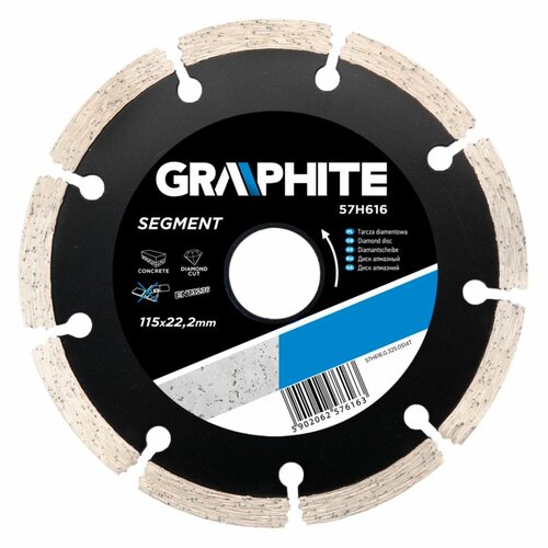 Tarcza do cięcia GRAPHITE 57H616 115 mm