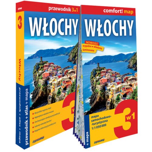 Włochy przewodnik 3w1 przewodnik + atlas + mapa