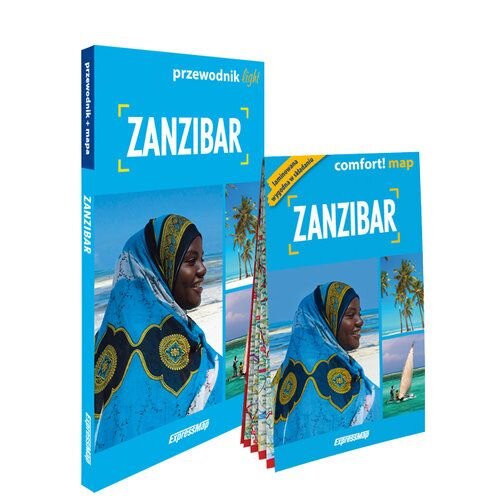 Comfort! map Zanzibar light: przewodnik + mapa