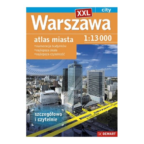 Warszawa XXL Atlas miasta