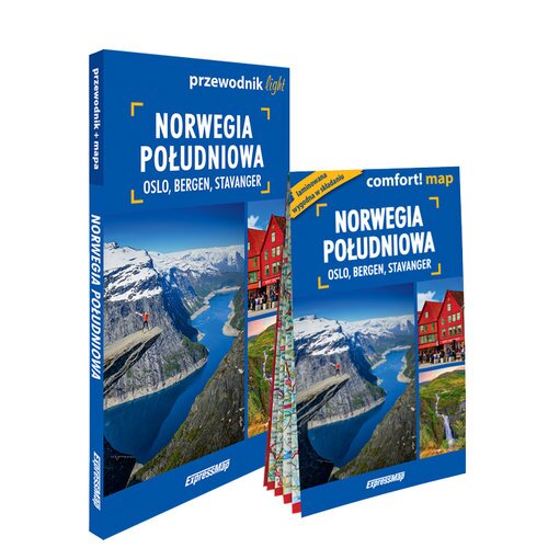 Norwegia light: przewodnik + mapa