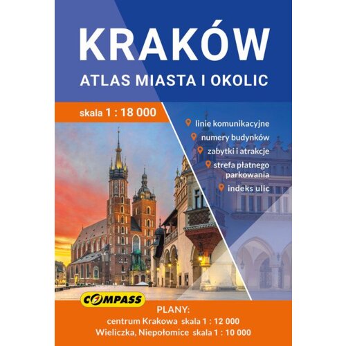 Kraków Atlas miasta i okolic