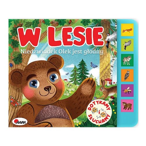 W lesie Niedźwiadek Olek jest głodny