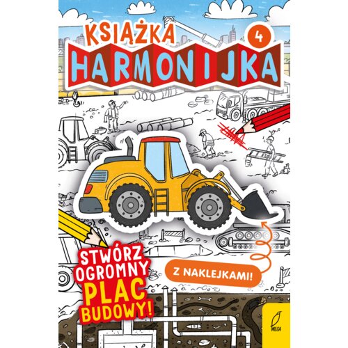 Książka harmonijka. Stwórz plac budowy. Część 4