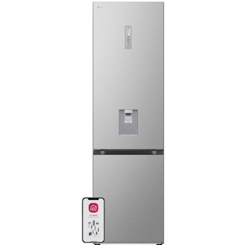 Lodówka LG GBF7272DPY No Frost 203cm Prime Silver DoorCooling+ LinearCooling Półka na wino