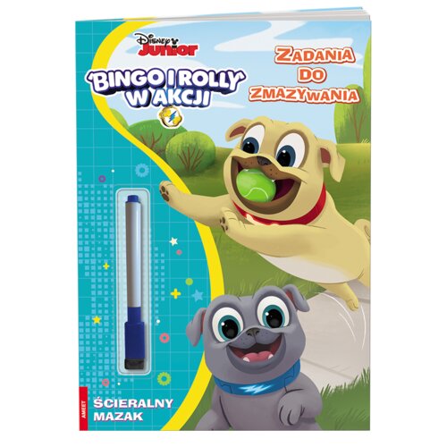 Bingo i Rolly w akcji. Zadania do zmazywania