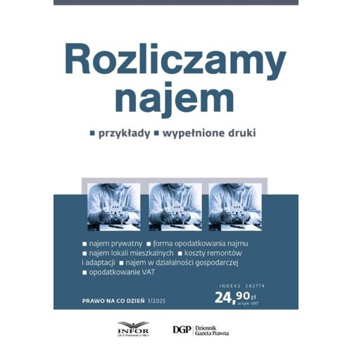 Rozliczamy najem. Prawo na co dzień 1/2025