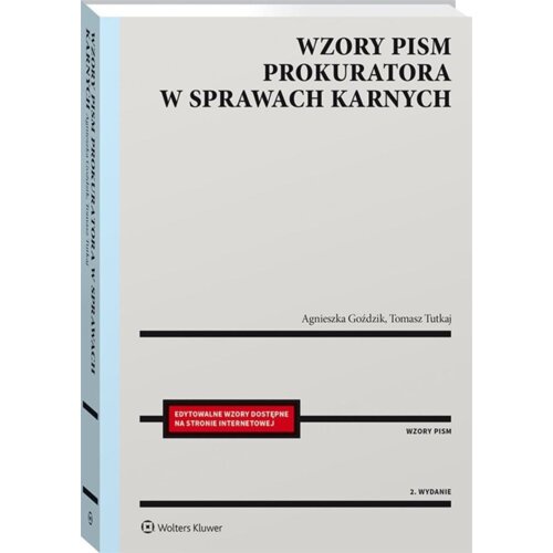 Wzory pism prokuratora w sprawach karnych