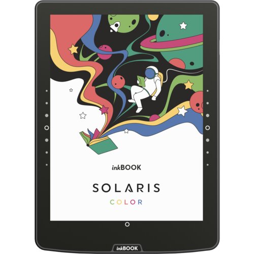 Czytnik e-booków INKBOOK Solaris Color 6", Podświetlany ekran, Wi-Fi Żółty