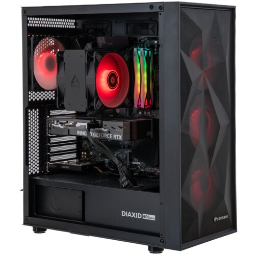 Komputer MAD DOG DIAXID605-A11WR32WP R5-5600 32GB RAM 1TB SSD GeForce RTX4060 DLSS 3 Wi-Fi Windows 11 Professional