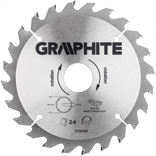 Tarcza do cięcia GRAPHITE 57H658 160 mm
