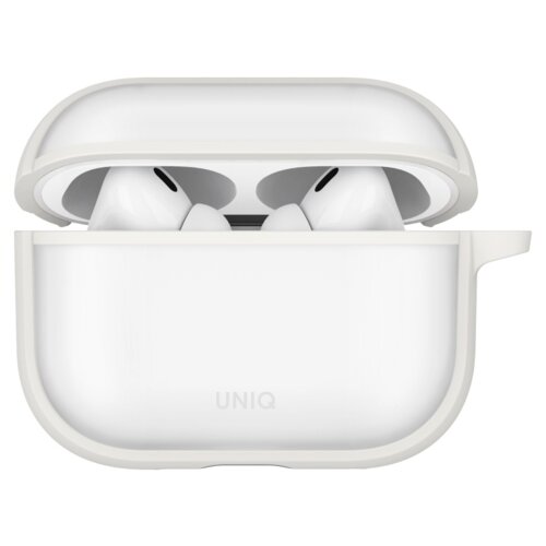 Etui na słuchawki UNIQ Veren do Apple AirPods Pro 3 Biały