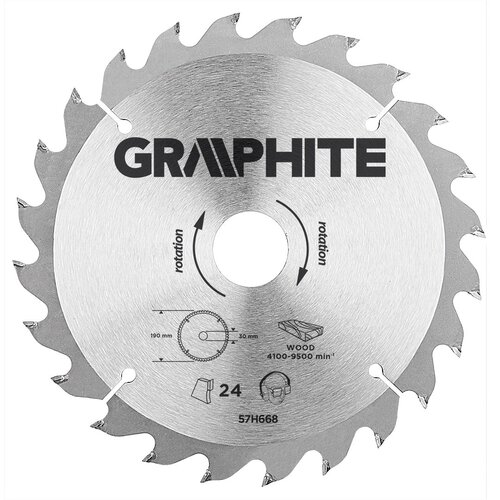 Tarcza do cięcia GRAPHITE 57H668 190 mm