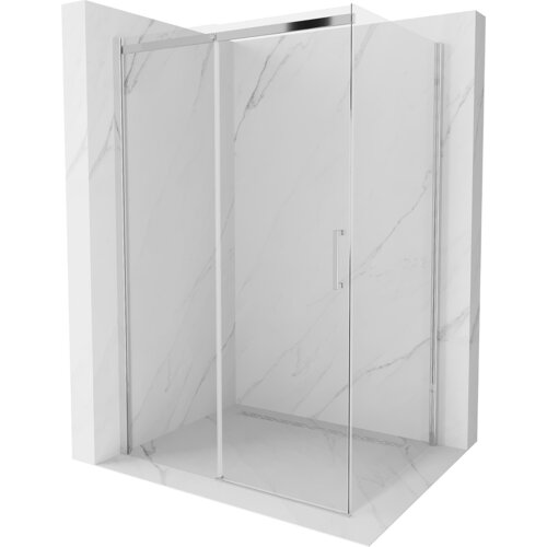 Mexen Omega kabina prysznicowa rozsuwana 150 x 90 cm, transparent, chrom - 825-150-090-01-00