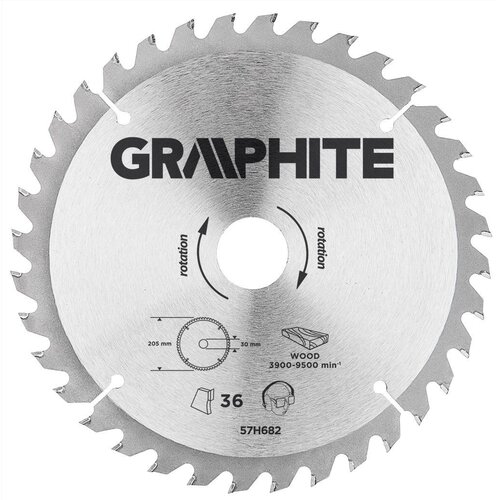 Tarcza do cięcia GRAPHITE 57H682 205 mm