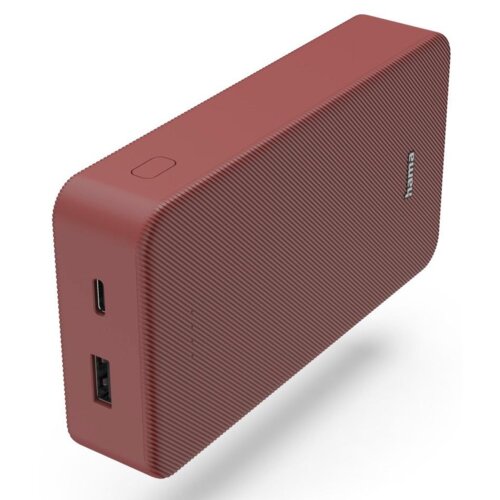Powerbank HAMA Color 20 20000 mAh Czerwony