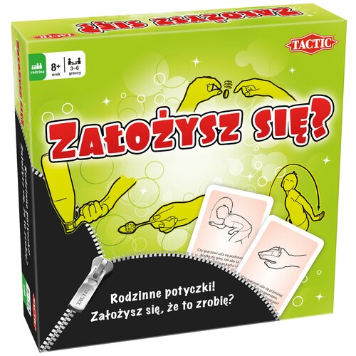 Gra planszowa TACTIC Założysz się? 40841