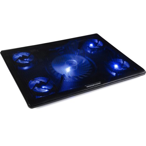 Podstawka chłodząca MODECOM do laptopa 17 cali Silent Fan MC-CF15 Czarny