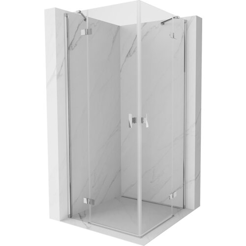 Mexen Mist-H Duo kabina prysznicowa uchylna 95 x 95 cm, transparent, chrom - 8A5-095L-095P-01-00