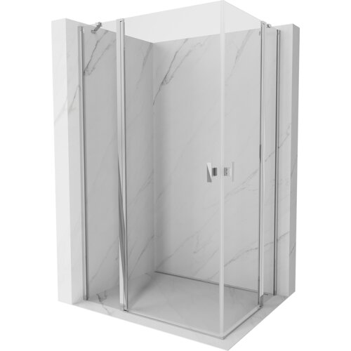 Mexen Mist Duo kabina prysznicowa uchylna 85 x 70 cm, transparent, chrom - 8A4-085-070-01-00