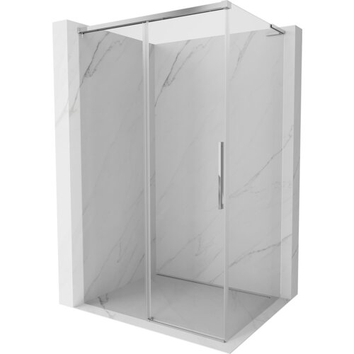 Mexen Rox L kabina prysznicowa rozsuwana 105 x 110 cm, transparent, chrom - 8C2L-105-110-01-00