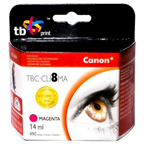 Tusz TB PRINT do Canon CLI-8MA Purpurowy 14 ml TBC-CLI8MA