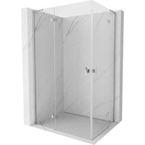 Mexen Mist-H L Duo kabina prysznicowa uchylna lewa 115 x 85 cm, transparent, chrom - 8A5L-115L-085P-01-00