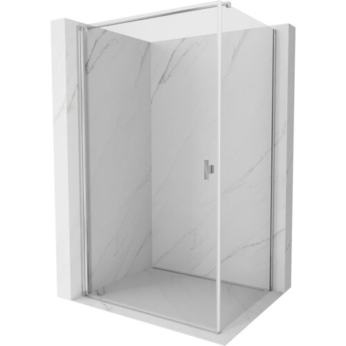 Mexen Mist-B kabina prysznicowa uchylna 85 x 75 cm, transparent, chrom - 8A2T-085-075-01-00