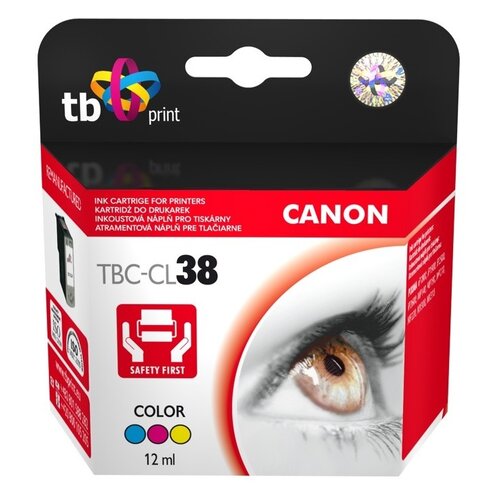 Tusz TB PRINT do Canon CL-38 Kolorowy 12 ml TBC-CL38