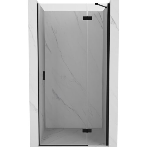 Mexen Mist-H drzwi prysznicowe uchylne prawe 115 cm, transparent, czarne - 8A5-115-000-70-00-P