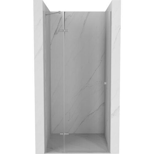 Mexen Roma drzwi prysznicowe uchylne 80 cm, transparent, chrom - 854-080-000-01-00