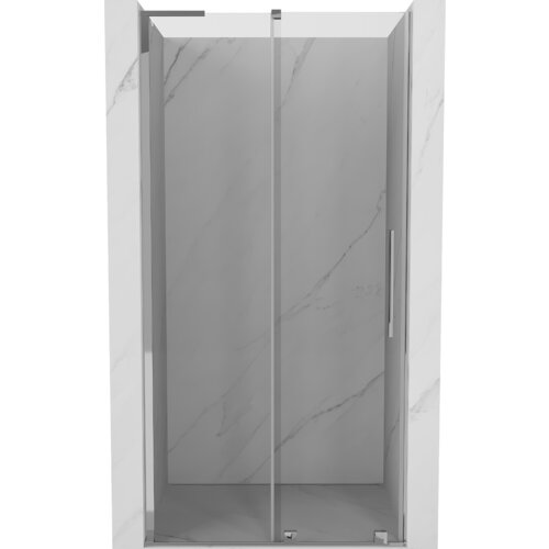 Mexen Velar L drzwi prysznicowe rozsuwane 120 cm, transparent, chrom - 871-120-003-01-01