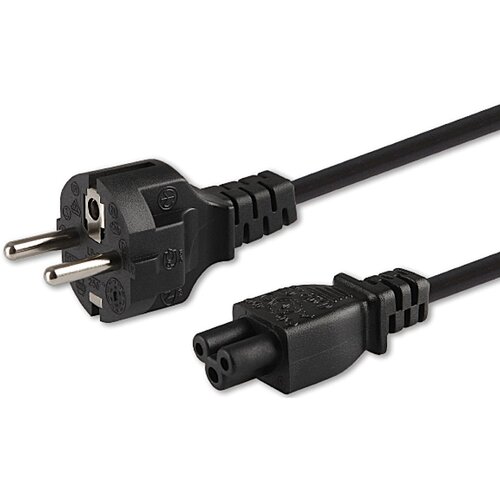 Kabel zasilający Schuko - IEC 320 C5 SAVIO CL-81 1.8 m