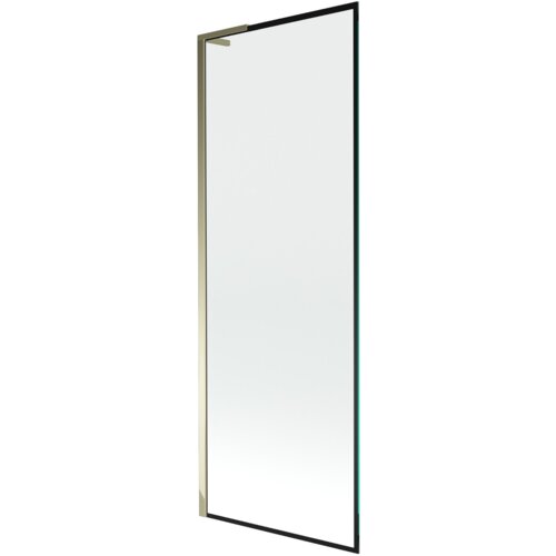 Mexen Next L parawan nawannowy 1-skrzydłowy 70 x 150 cm, czarna ramka, złoty - 895-070-000-03-70-50