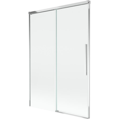 Mexen Rox parawan nawannowy 2-skrzydłowy rozsuwany 120 x 150 cm, transparent, chrom - 8C9-120-001-01-00