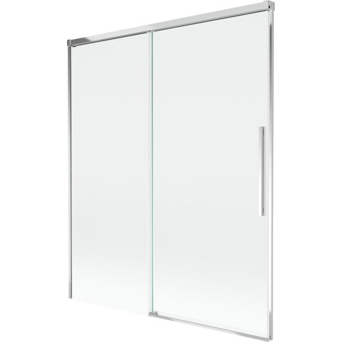 Mexen Rox parawan nawannowy 2-skrzydłowy rozsuwany 140 x 150 cm, transparent, chrom - 8C9-140-001-01-00
